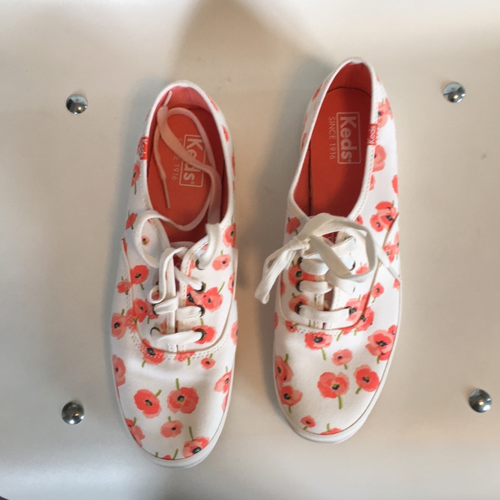 Pink poppy Keds NEVER WORN